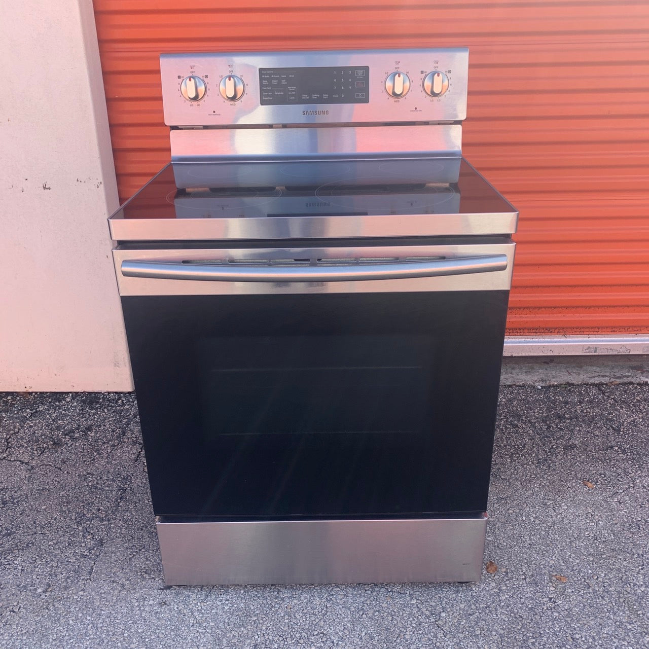 Samsung Stainless Steel Electric Stove Samsung Stainless Steel Electric Stove